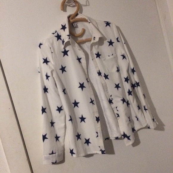 MengJunYing Tops - MengJunYing Button Up